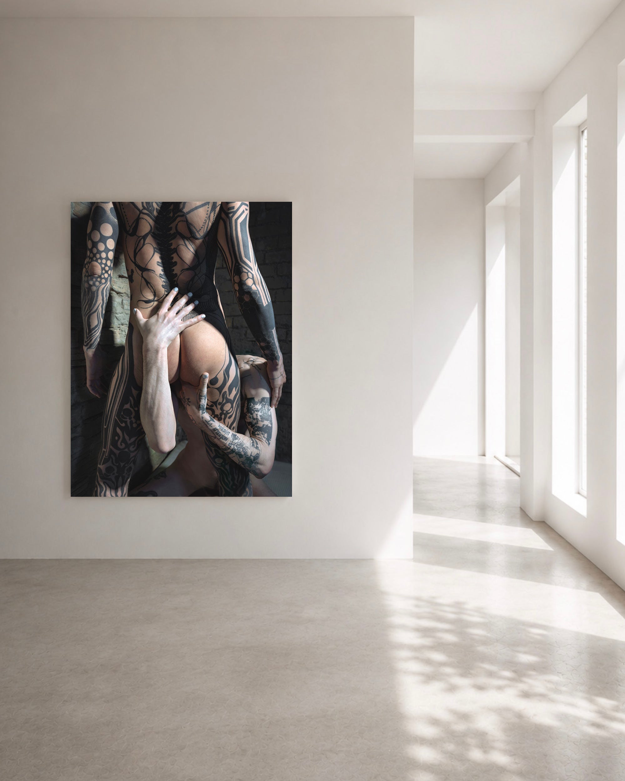 «le royale» original art print