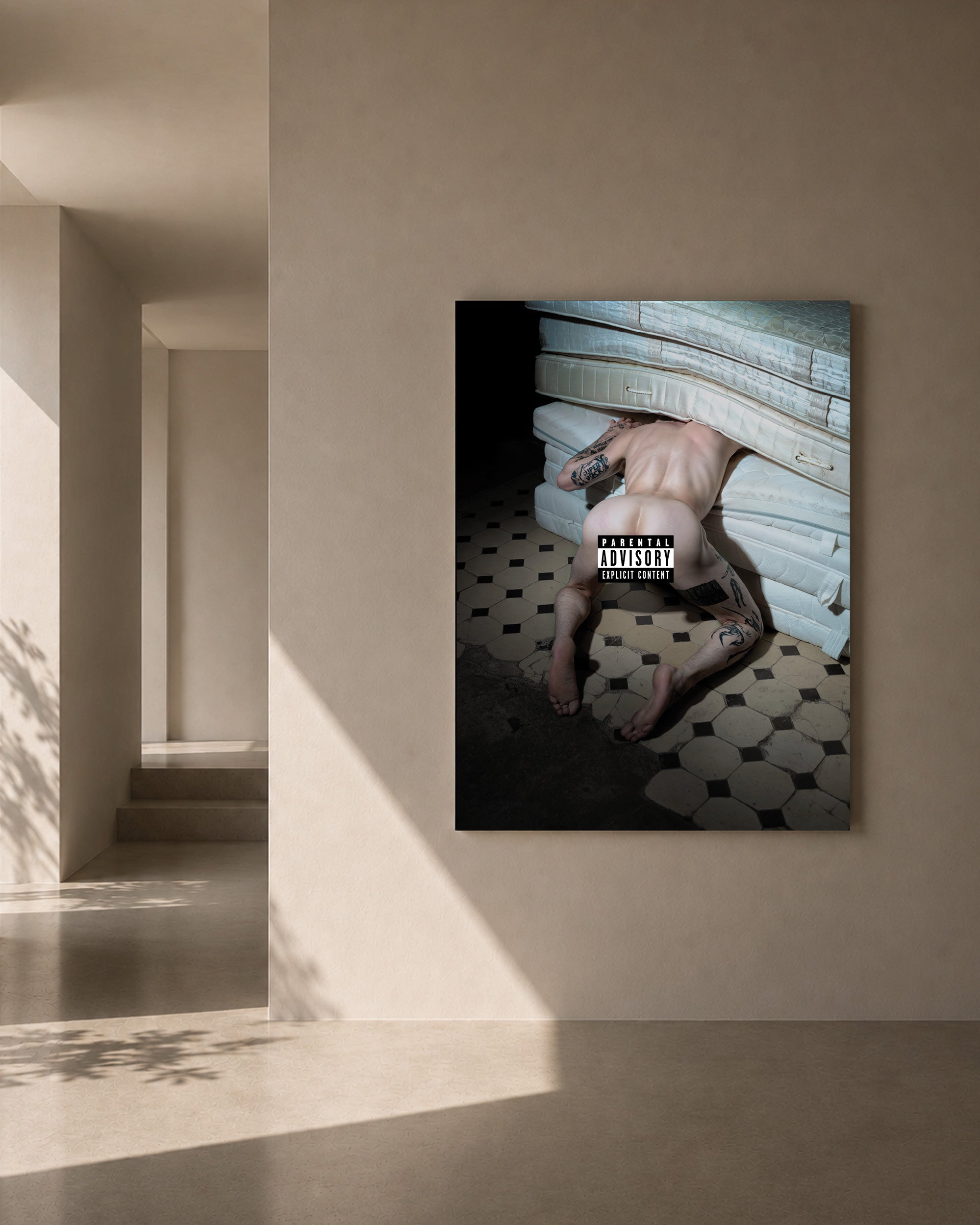 «eat my ass» original art print